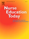 NURSE EDUCATION TODAY雜志封面